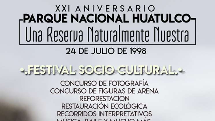 Celebrarán  21 años del Parque Nacional Huatulco