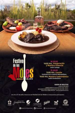 Festival de los Moles, Muestra gastronómica