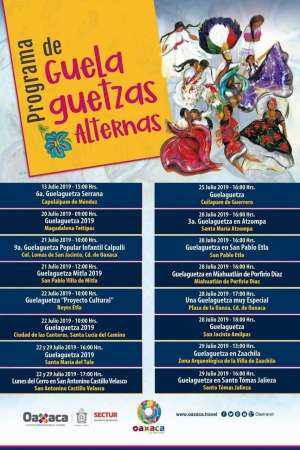 Guelaguetzas alternativas en Valles centrales 