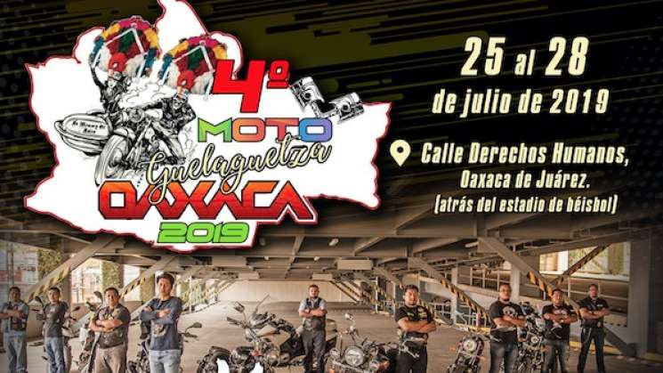 Arranca en la Ciudad de Oaxaca el 4º Moto Guelaguetza 2019