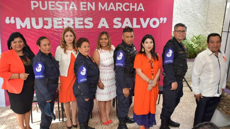 Arranca programa “Mujeres a Salvo” en capital oaxaqueña