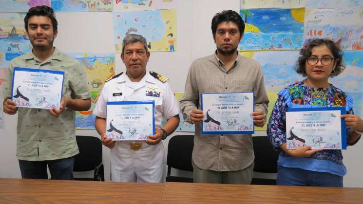 Felicita IEEPO a ganadores del certamen “El niño y la mar 2019”