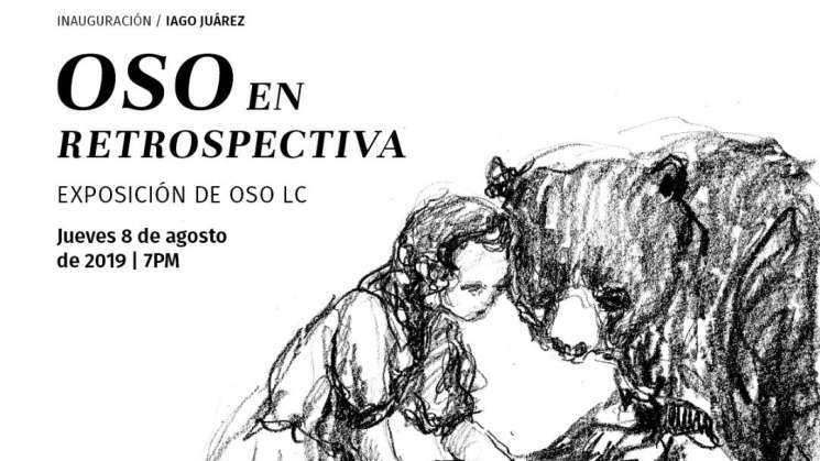  Inaugurarán en el IAGO obra de Oso LC en retrospectiva