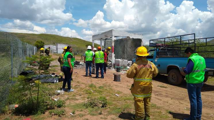 Se activa operativo por explosión de polvorín en Ocotlán