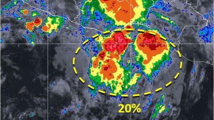 Se mantiene zona de inestabilidad al sur de las costas de Oaxaca