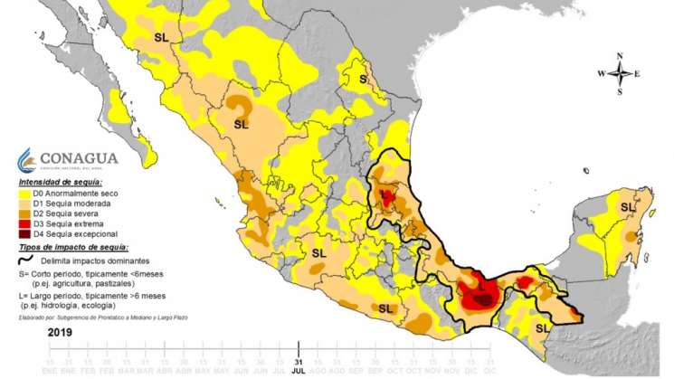 Sequía extrema de lagunas en la Selva Lacandona, Chiapas