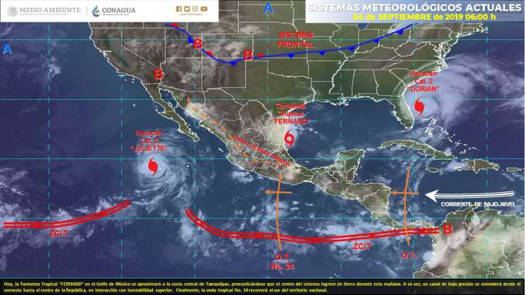 Ambiente cálido, nublados por la tarde y lluvias en Oaxaca