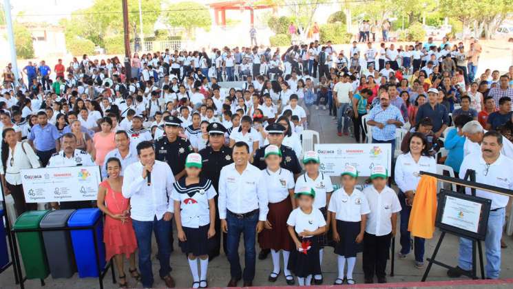 Inicia campaña estatal “Reciclemos por Oaxaca”