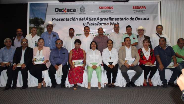 Presenta Sedapa Atlas Agroalimentario del Estado de Oaxaca 