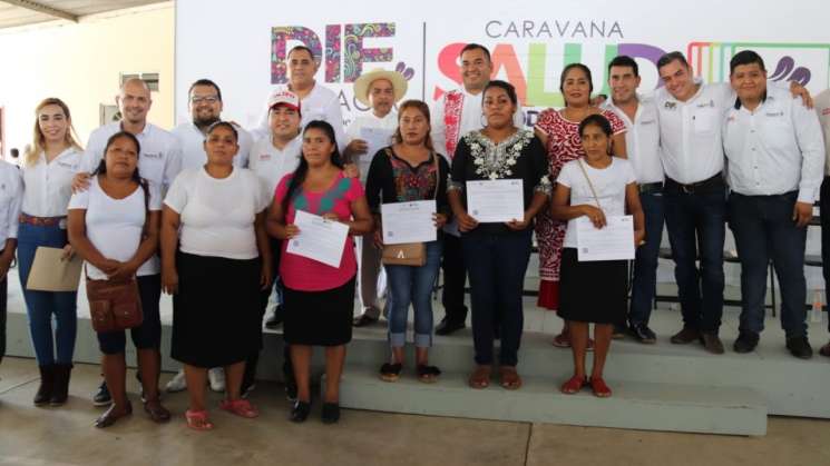 Caravana DIF llega a la región de la Cuenca del Papaloapan