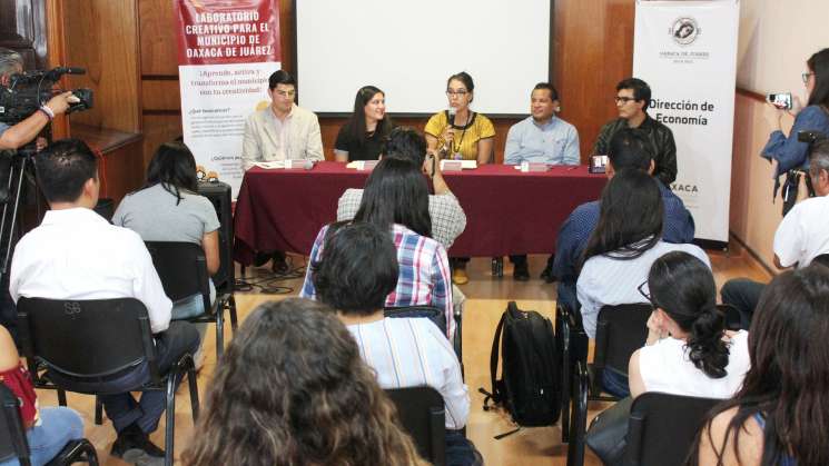 Ayuntamiento presenta el Laboratorio Creativo de Oaxaca de Juárez