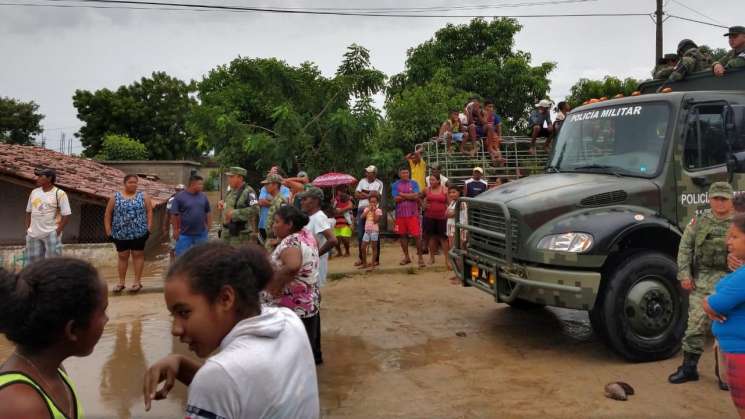 CEPCO y Guardia Nacional atienden afectaciones en la Costa