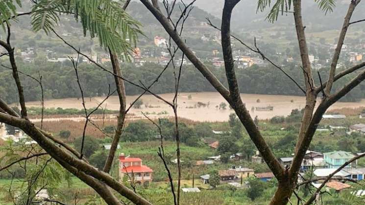 Pide Gobierno de Oaxaca Declaratoria de Emergencia por lluvias