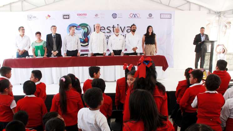 Inicia Festival de Matemáticas, Ciencia y Cultura en Oaxaca