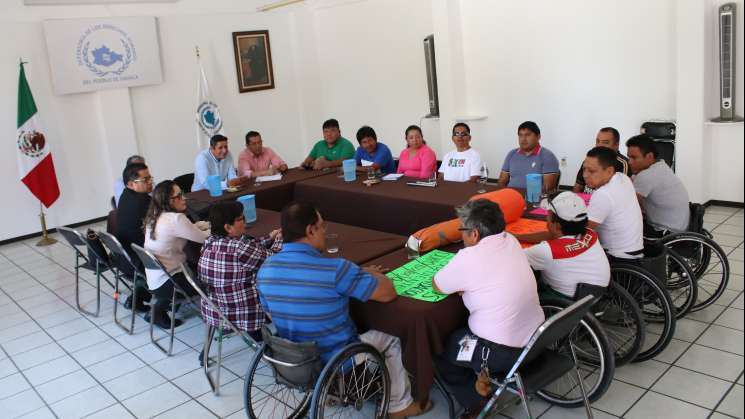 DDHPO a favor de medallistas oaxaqueños paralimpicos 