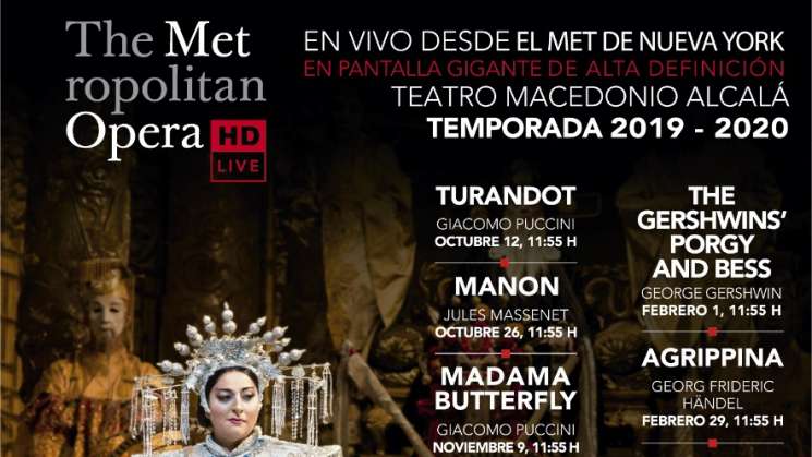 La princesa china Turandot llega al teatro Alcalá de Oaxaca