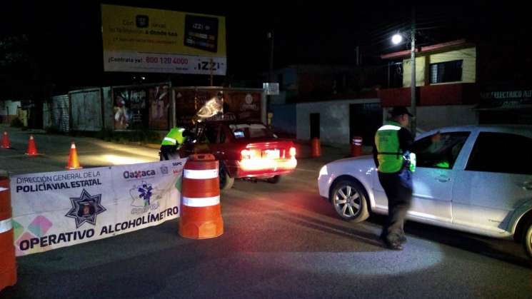 21 conductores son detenidos en Operativo Alcoholímetro