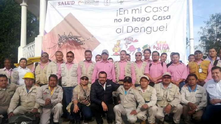 Realiza SSO Jornada Intensiva contra el Dengue en Xoxocotlán