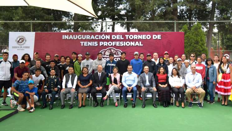 Inauguran torneo de tenis “Copa Ciudad de Oaxaca 2019”