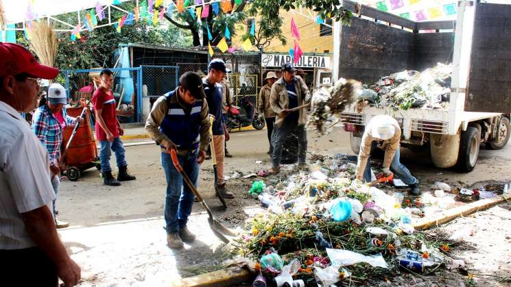  2,524 toneladas de basura recolectadas en capital por 