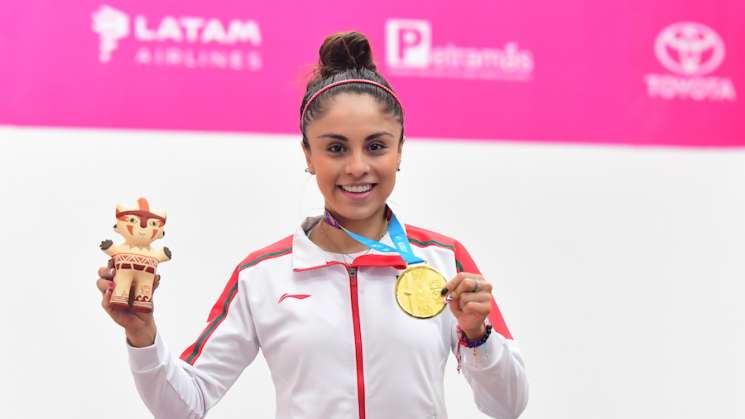  Paola Longoria será estrella de los Panam Sports Awards en EEUU