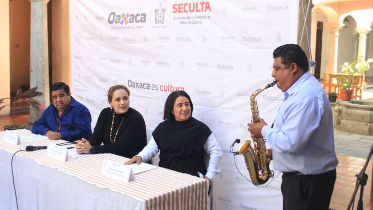 Anuncia Seculta actividades por el Día del Músico en Oaxaca