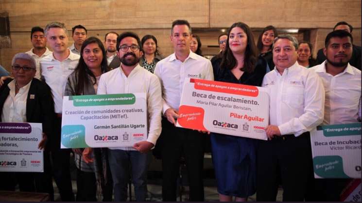 Gobierno de Oaxaca continúa impulsando a las y los emprendedores