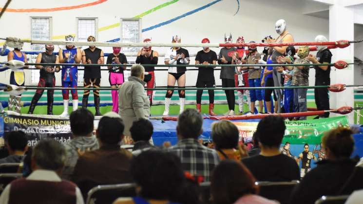 Gimnasio Municipal semillero de talento en la Lucha libre