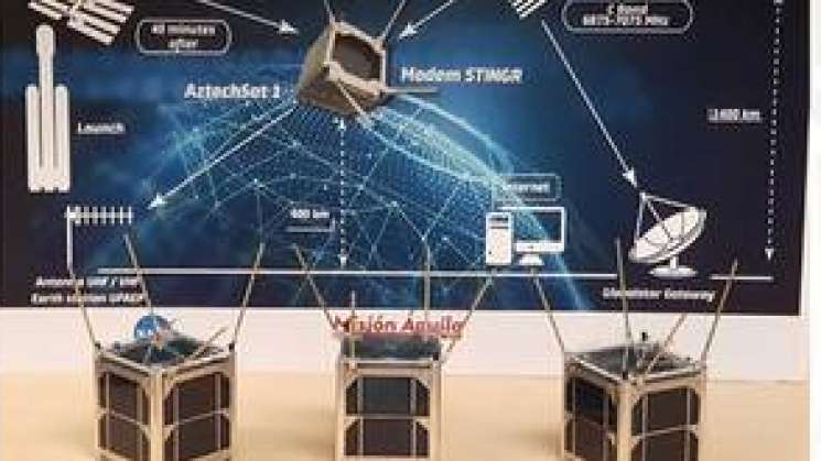 Listo el lanzamiento del nanosatélite mexicano AztechSat-1