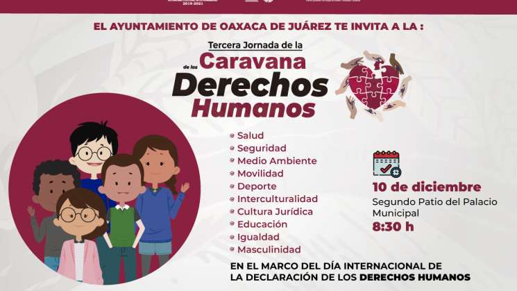 Invitan a Tercera Jornada de la Caravana de los Derechos Humanos