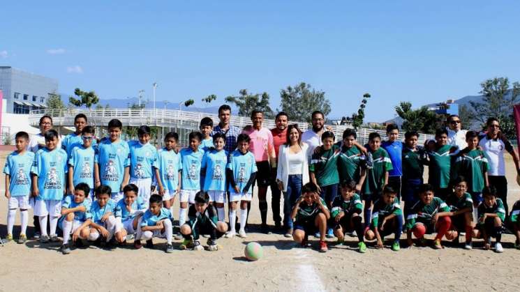 Arranca torneo  de Futbol Soccer Infantil “Copa Ciudad de Oaxaca