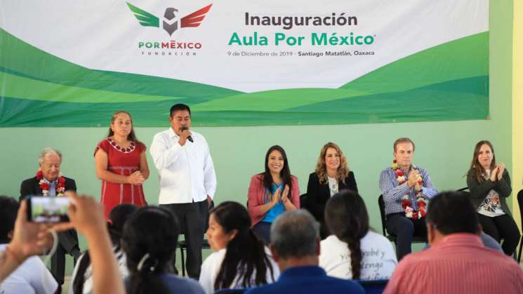 Sedesoh y Fundación por México inauguran Aula por México