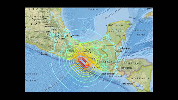 Con algunos daños en Oaxaca por sismo de 6.5 de magnitud