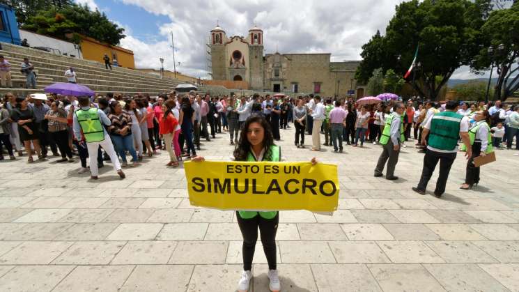 Habrá simulacro de sismo el 20 de enero en capital de Oaxaca