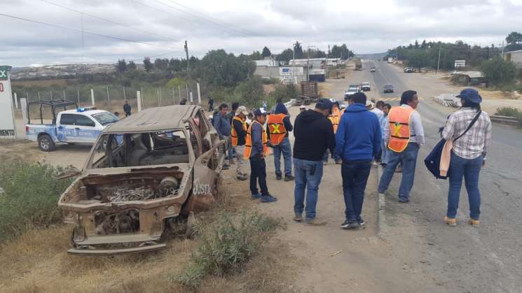 Observa DDHPO diligencias y peritajes de FGR en Nochixtlán