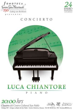 Concierto de Piano con Luca Chiantore 