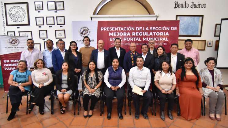 Simplifica Ayuntamiento de Oaxaca de Juárez 326 trámites 