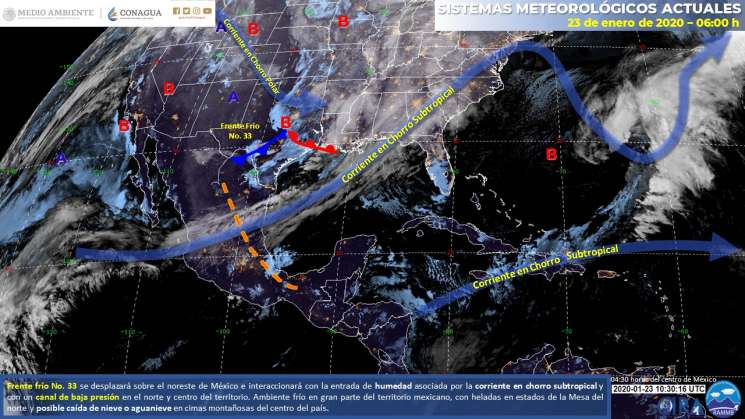 Cielo nublado, ambiente cálido y lluvias en regiones de Oaxaca