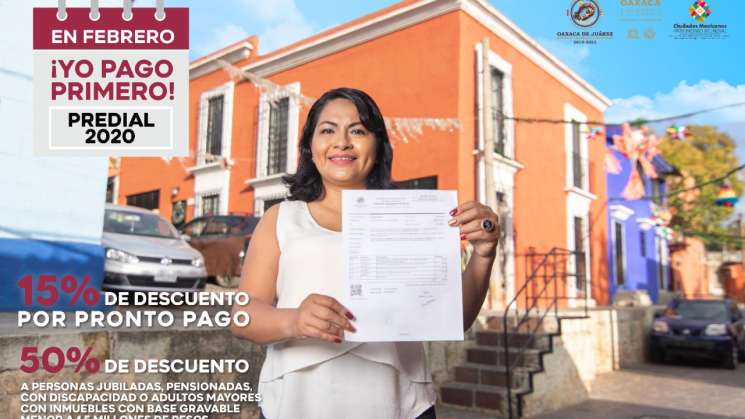 Continúan descuentos en pago de impuestos municipales