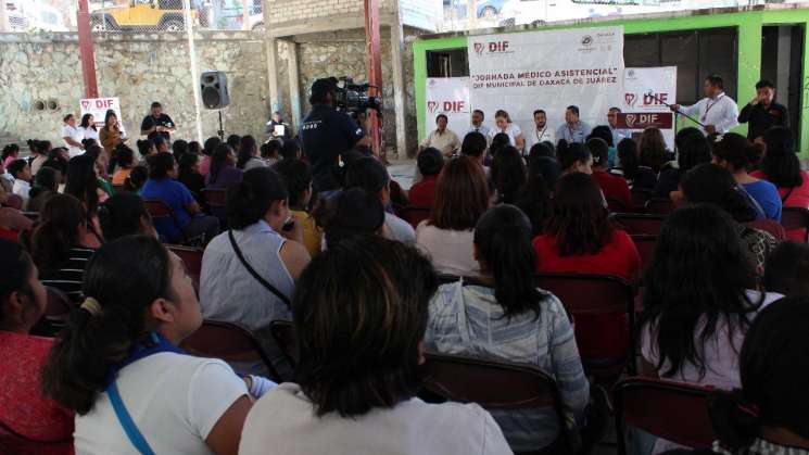 Traslada DIF Municipal jornada médica a la colonia Vista Hermosa