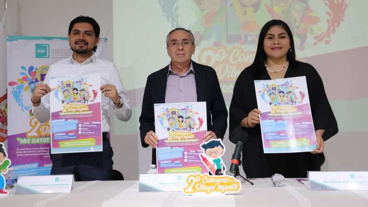  Invita IAIPO a Concurso de Dibujo Infantil 