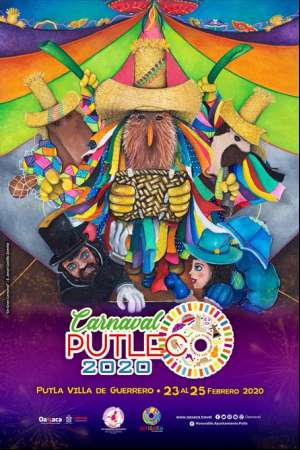 Carnaval Putleco, del 23 al 25 de Febrero 2020