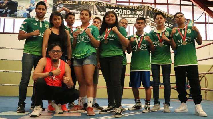 Lista la selección oaxaqueña de boxeo para el Regional-Nacional