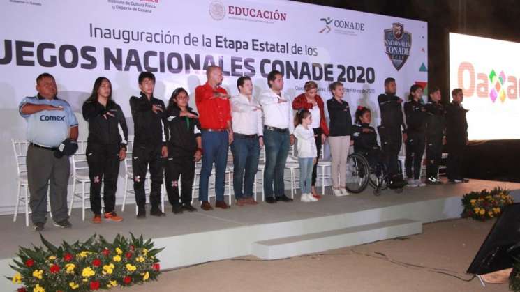  Inauguran Estatal de Juegos Nacionales Conade 2020  