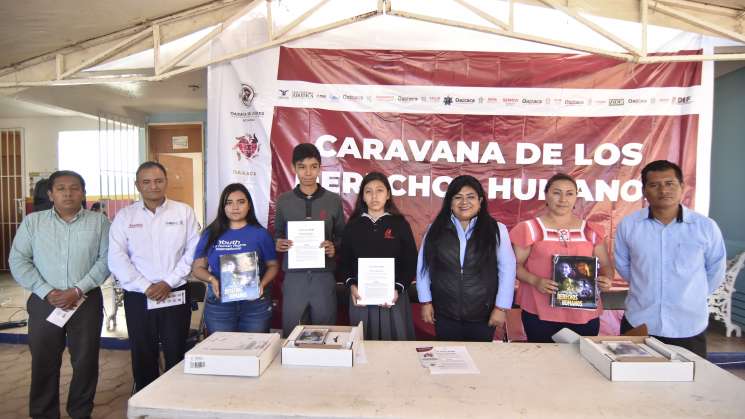 Caravana de los Derechos Humanos llega a Pueblo Nuevo 