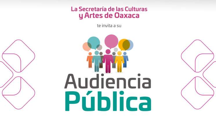 Realizará Seculta Audiencia Pública Cultural  en La Trinidad 