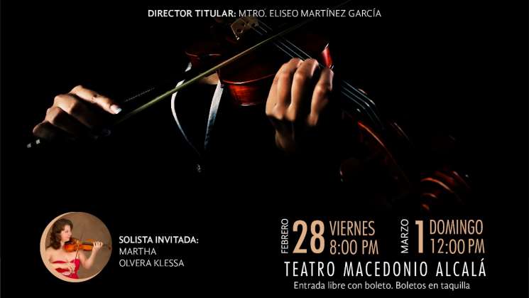 Interpretará Orquesta Sinfónica de Oaxaca a Max Bruch