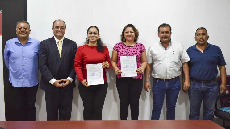 Firman SAPAO y San Jacinto Amilpas convenio de colaboración