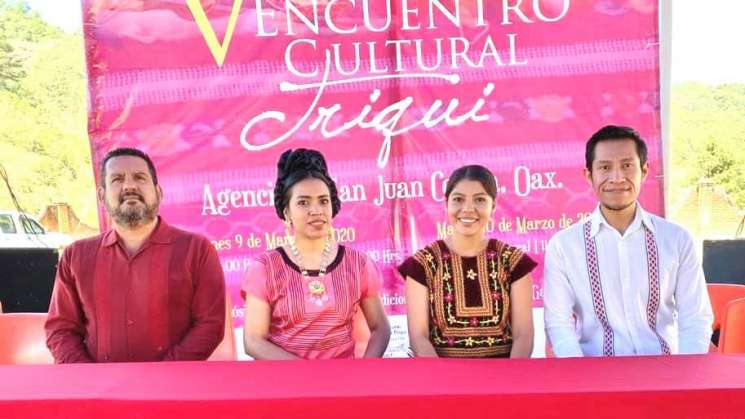 Inauguran “V Encuentro Cultural Triqui” en San Juan Copala