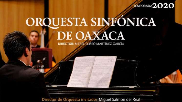 Ofrecerá dos conciertos Orquesta Sinfónica de Oaxaca en el Alcalá